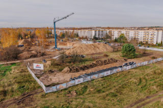 Budowa aquaparku Widzew - stan listopad 2025