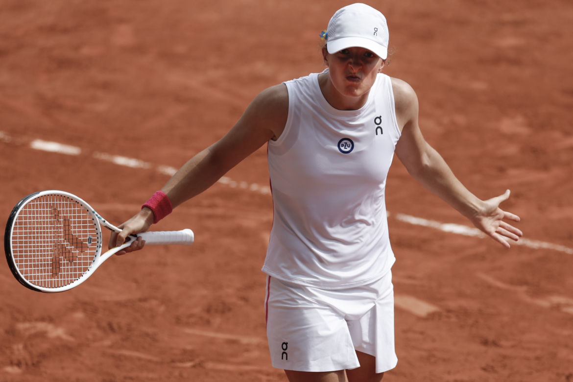 Finał Roland Garros Świątek - Muchova