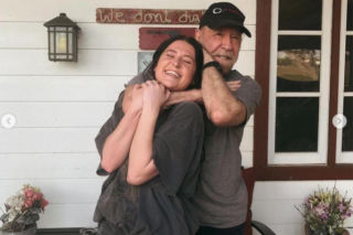 Chuck Norris i Greta Norris