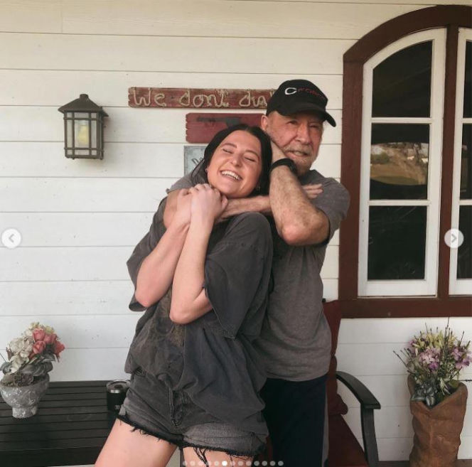 Chuck Norris i Greta Norris