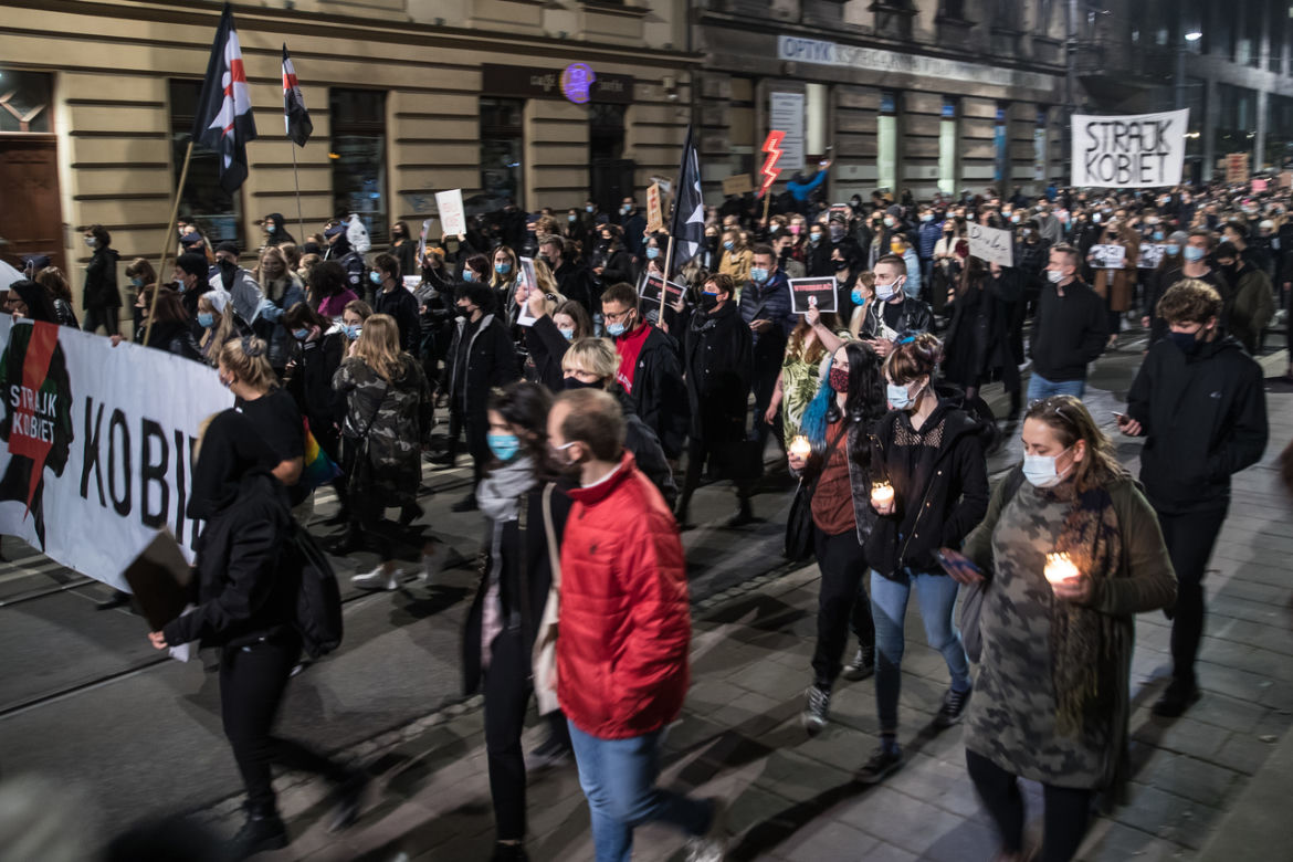 Strajk Kobiet. Wielotysięczny protest w Krakowie