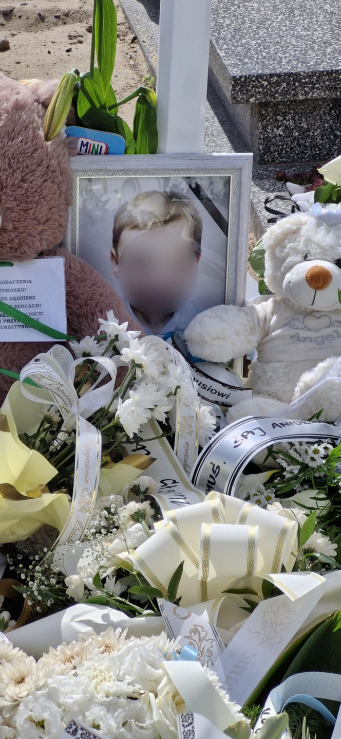 Grób 4-letniego Szymusia z Bydgoszczy