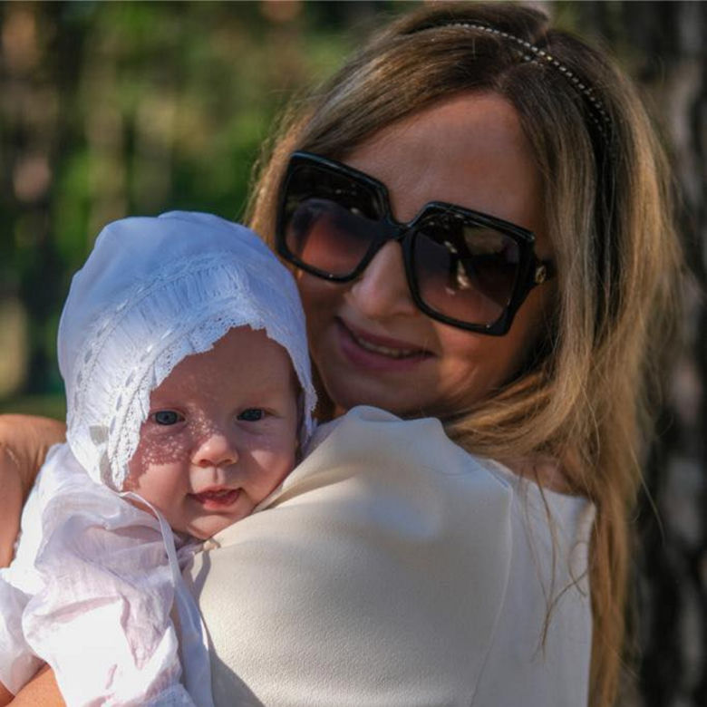 Pierwsze święta Jacka i Joanny Kurskich z córką Anną
