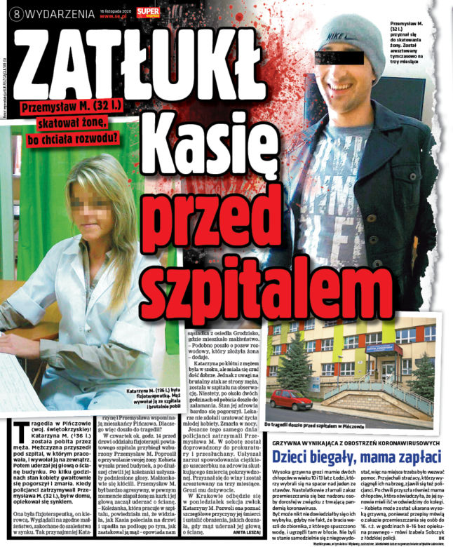 Pogrzeb Katarzyny M. w Pińczowie