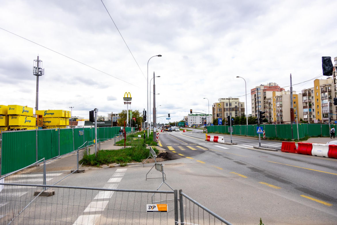 Budowa metra M2 – stacja Lazurowa