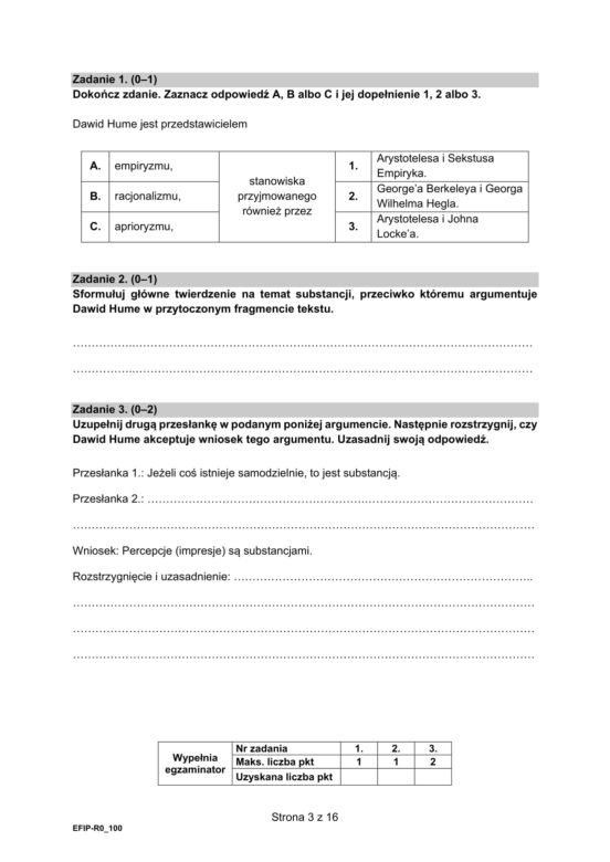 Matura 2021: filozofia. Arkusze CKE 