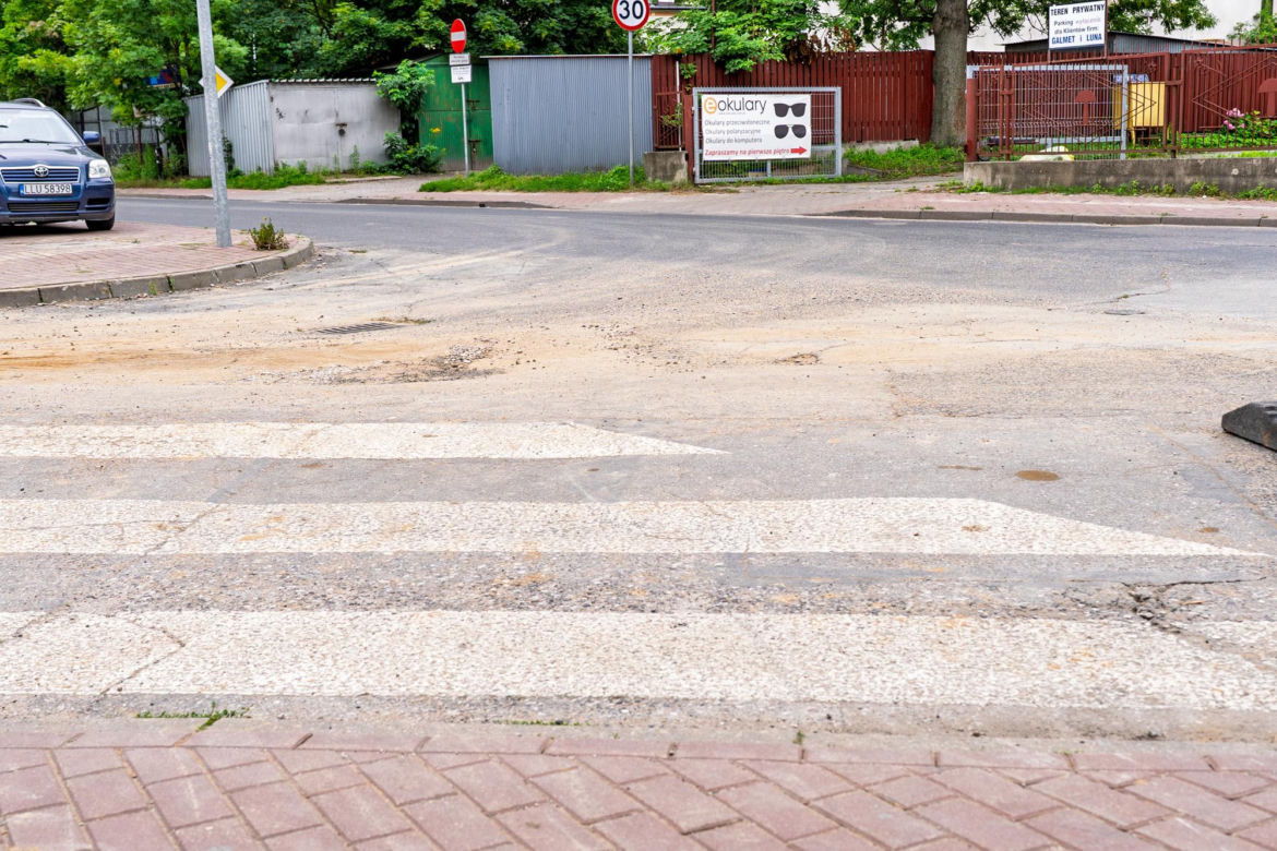Siedlce: trwają roboty drogowe na ul. Błonie