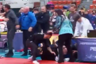 Trenerzy z Izraela zaatakowali sędziów w Bielsku-Białej! Skandal na zawodach judo. „Stop, tu są dzieci”