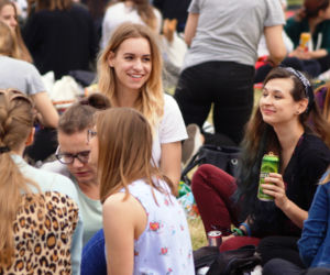 Blokada Łużyka, czyli królewskie grillowanie na Uniwersytecie Kazimierza Wielkiego [ZDJĘCIA]