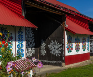 Zalipie - malowane chaty