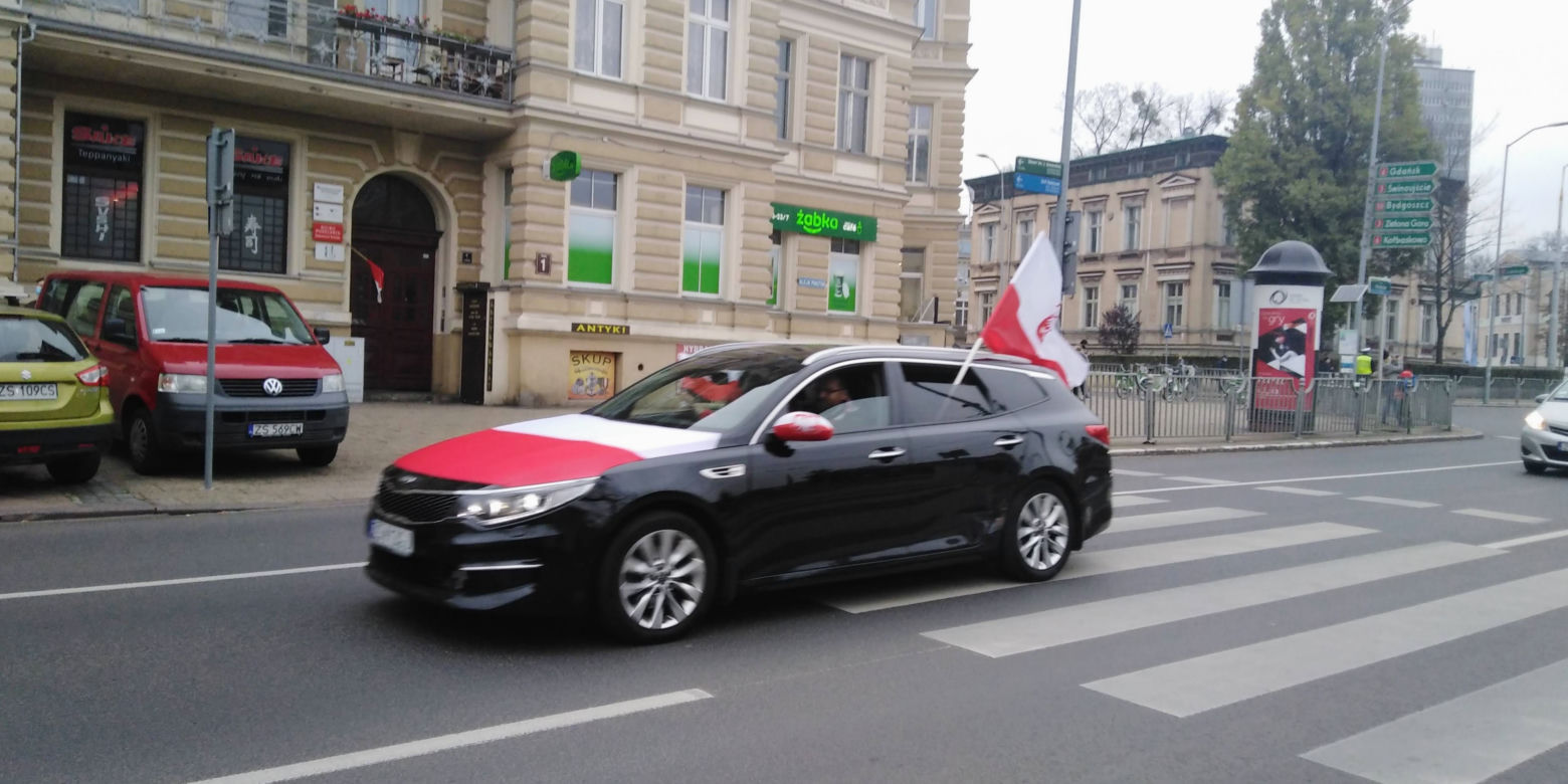 Rajd Niepodległości w Szczecinie