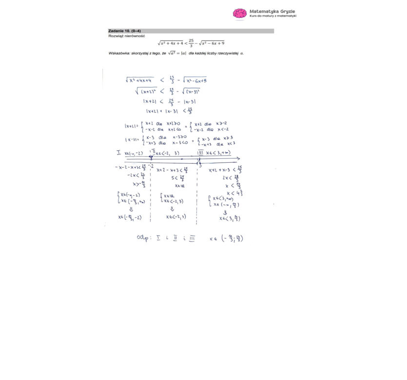 Matura 2023 - matematyka, poziom rozszerzony, stara i nowa formuła