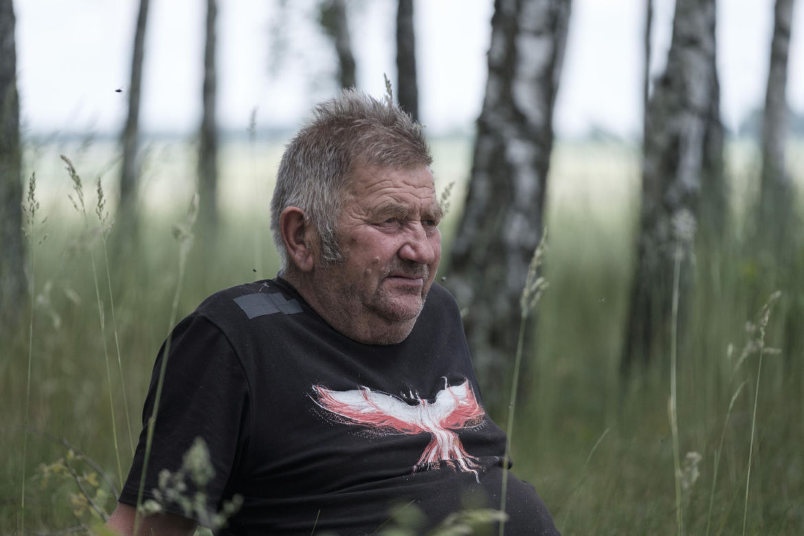Gienek Onopiuk, bohater serialu Rolnicy. Podlasie