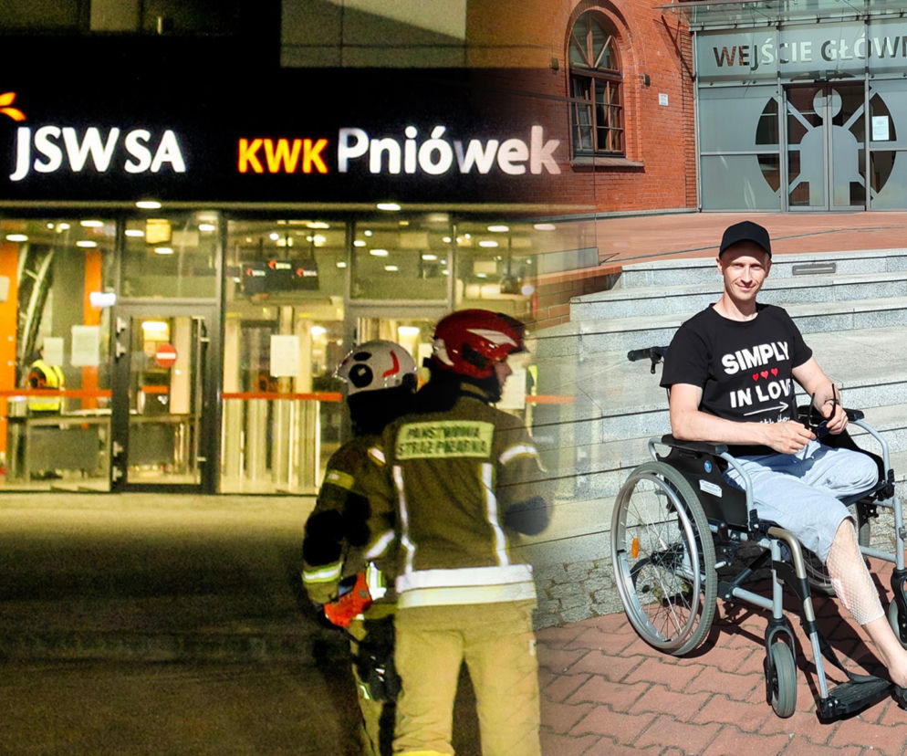 Dawid ratował życie kolegom z Pniówka. W dramatycznych okolicznościach stracił nogę