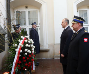 Karol Nawrocki wziął udział w Patriotycznej Pielgrzymce Kibiców na Jasnej Górze