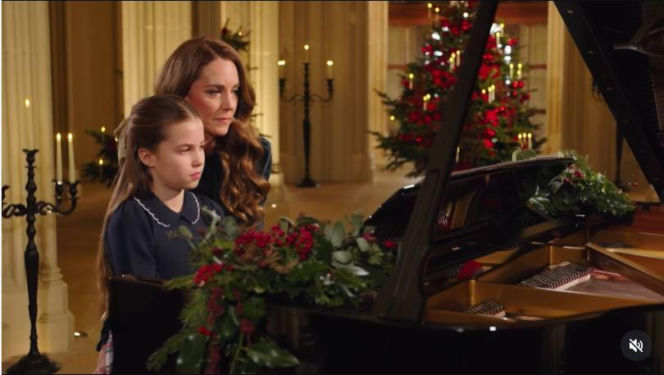 Księżna Kate i księżniczka Charlotte