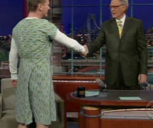 Kiefer Sutherland i David Letterman