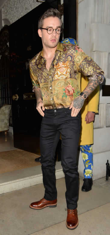 Liam Payne na kolacji z Ritą Orą