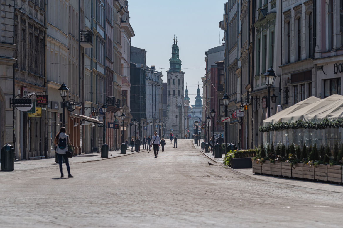 Kraków niczym miasto duchów