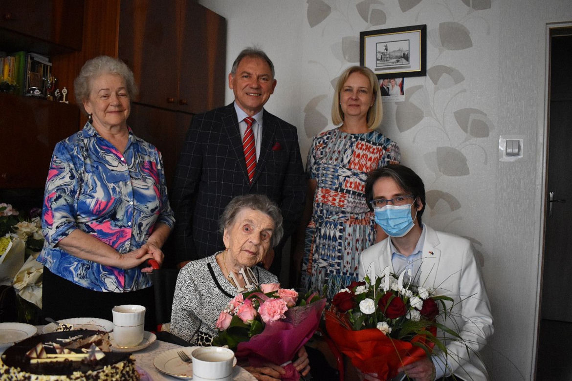Pani Anna skończyła 110 lat! 