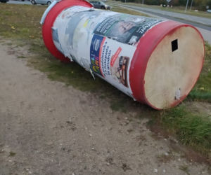 Wichury w Toruniu. Żywioł wywracał drzewa i nie tylko