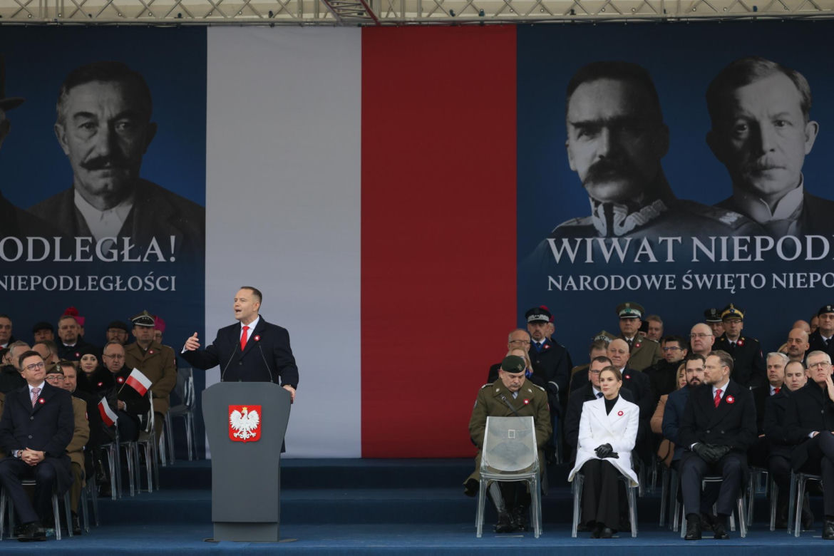 Święto Niepodległości. Karol Nawrocki na placu Piłsudskiego