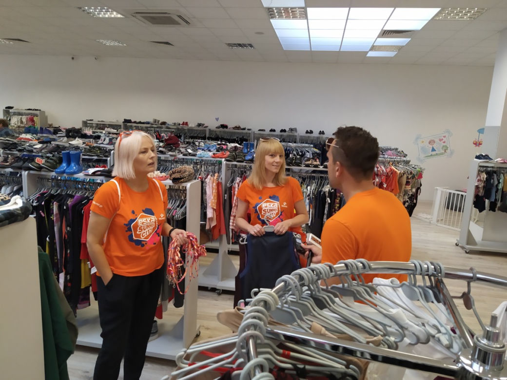 Ekipa Eska Summer City odwiedziła Outlet Unikat
