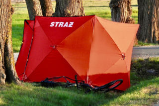 Śmiertelny wypadek rowerzysty w Strzyżowicach