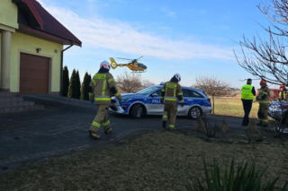 Krowa zaatakowała kobietę! Na miejscu lądował śmigłowiec LPR