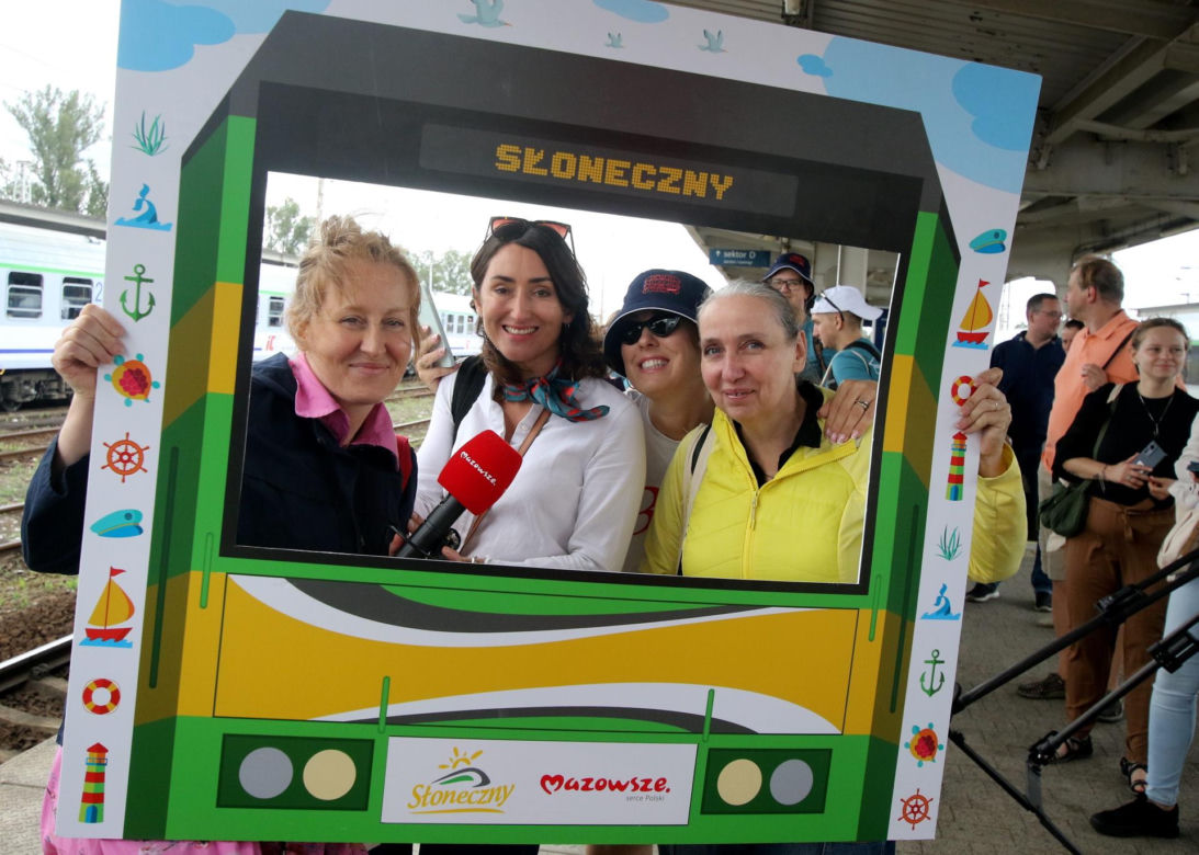 Pociąg "Słoneczny" już wozi nad morze 