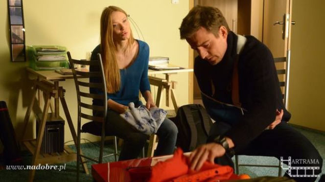 NA DOBRE i NA ZŁE odc. 511. Przemek Zapała (Marcin Rogacewicz), Wiktoria Consalida (Katarzyna Dąbrowska)