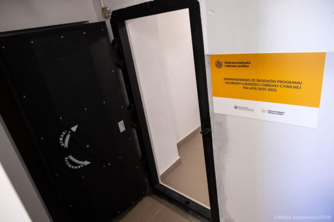 Nowoczesny schron w centrum miasta. Zmieści 200 osób