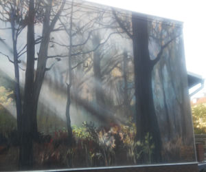 Leśny mural we Wrocławiu