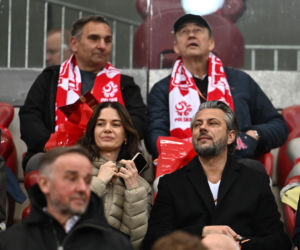 Znane osoby na meczu Polska - Albania w barażach o awans na Mistrzostwa Świata. Zobacz zdjęcia