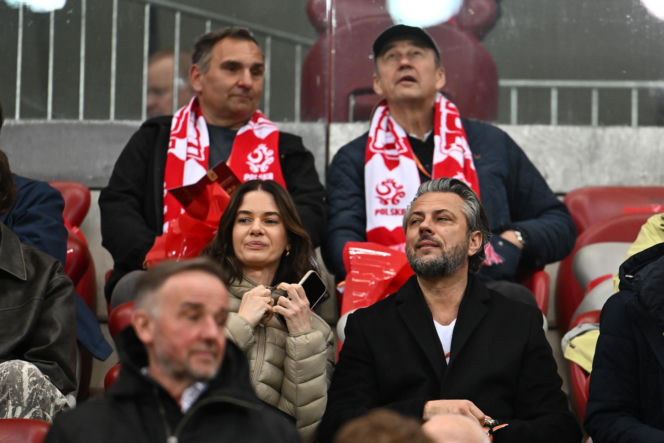 Znane osoby na meczu Polska - Albania w barażach o awans na Mistrzostwa Świata. Zobacz zdjęcia