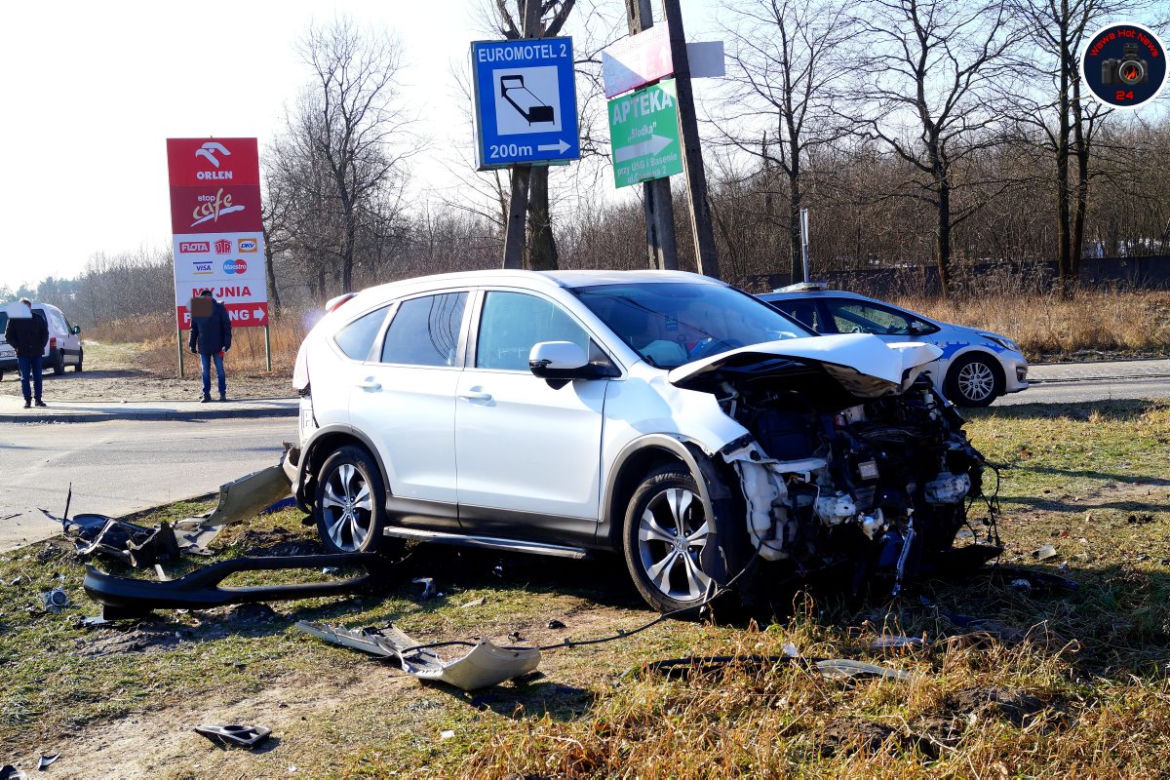 Spowodował wypadek po pijaku w Górze Kalwarii