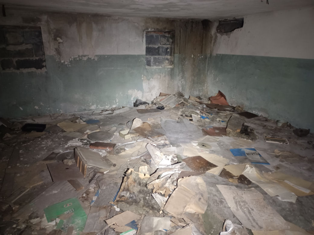Opuszczony internat w Katowicach Szopienicach