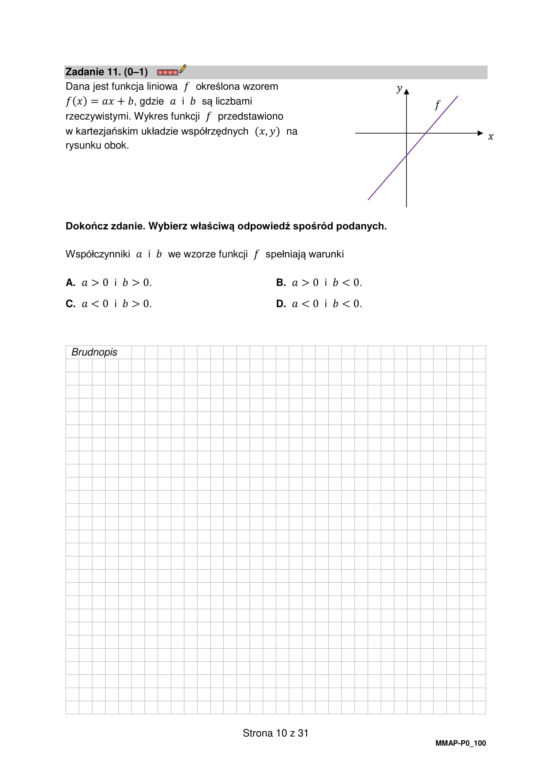 Matura 2023. Arkusz pokazowy matematyka