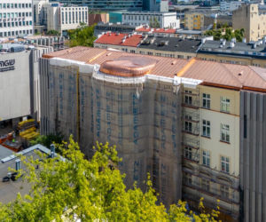 Dachy Muzeum Getta Warszawskiego już gotowe