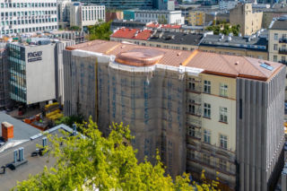 Dachy Muzeum Getta Warszawskiego już gotowe