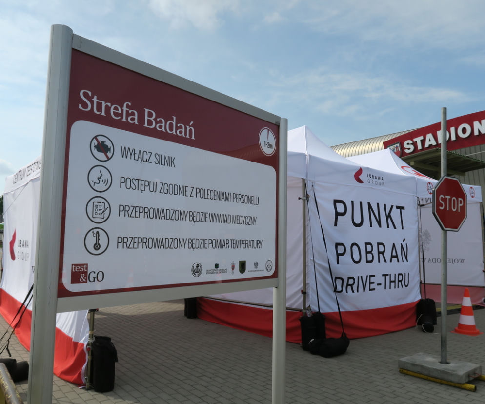 W Kaliszu ruszył mobilny punkt badań na koronawirusa