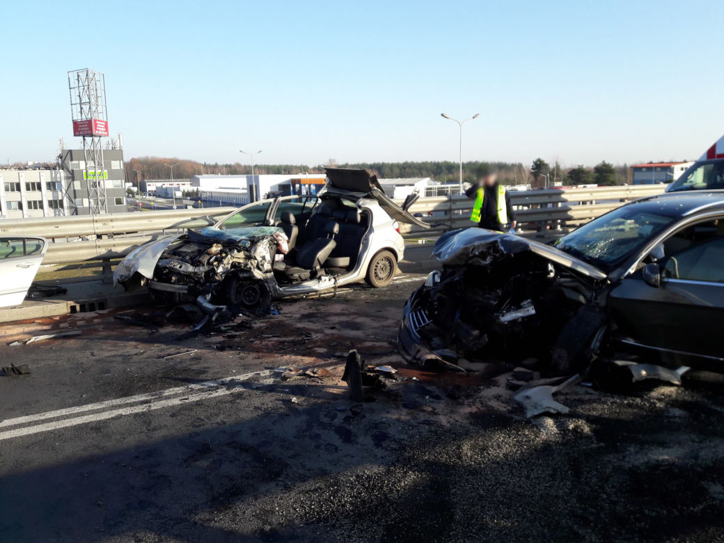 Wypadek w Rudnej Małej koło Rzeszowa