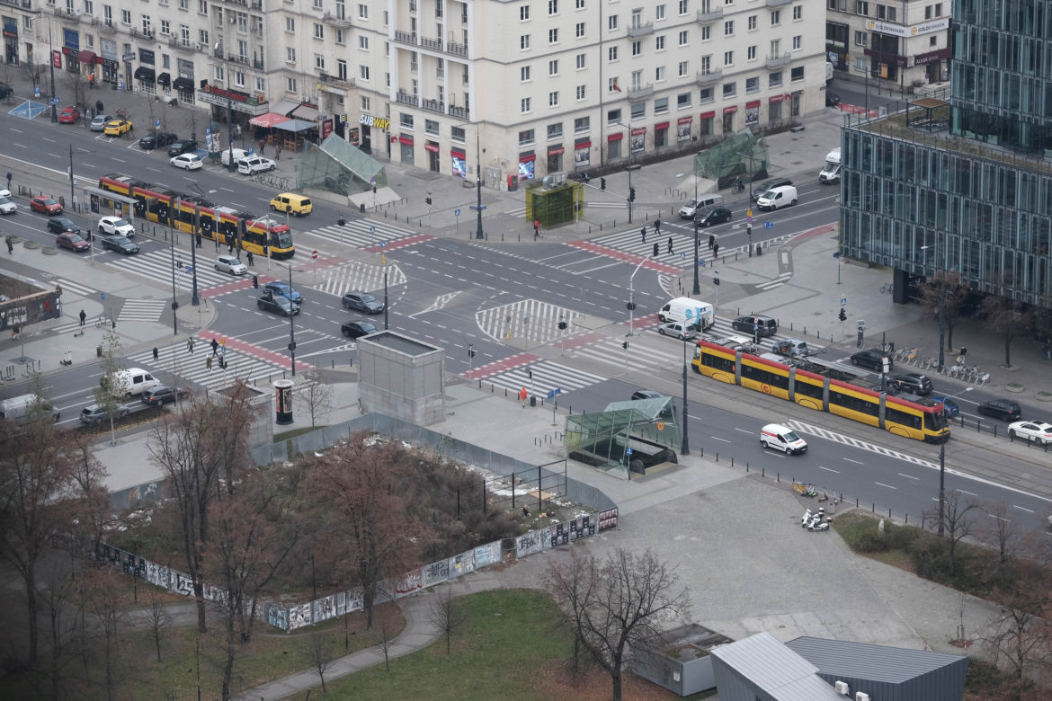 Trzaskowski zmienia centrum Warszawy