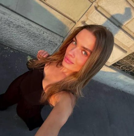 Julia Suryś, zona piłkarza ŁKS Łomża