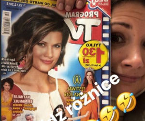 Agnieszka Sienkiewicz na Instagramie pokazuje nową twarz na okładce