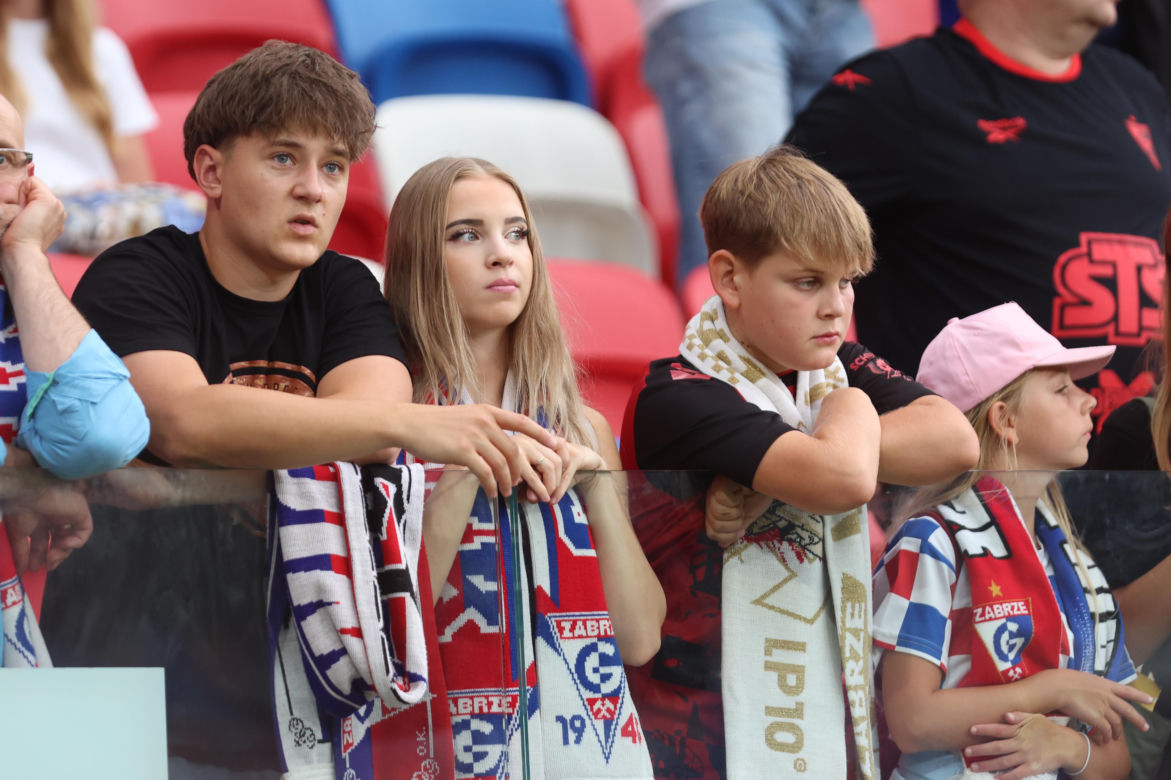 Górnik Zabrze - AS Monaco: Zdjęcia kibiców i zawodników z meczu eliminacji Ligi Konferencji