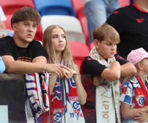 Górnik Zabrze - AS Monaco: Zdjęcia kibiców i zawodników z meczu eliminacji Ligi Konferencji