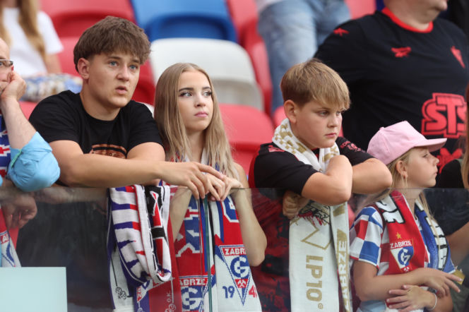 Górnik Zabrze - AS Monaco: Zdjęcia kibiców i zawodników z meczu eliminacji Ligi Konferencji