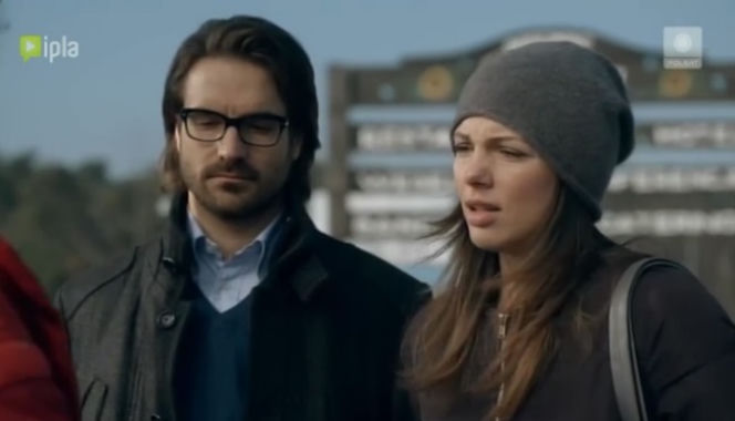 To nie koniec świata 2 sezon odc. 23. Anka (Karolina Gorczyca), Adam Tenczyński (Piotr Stramowski)