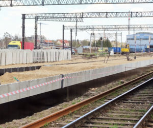 Stacja Olsztyn Główny z lepszym dostępem od Zatorza. Zobacz postępy prac! [ZDJĘCIA]